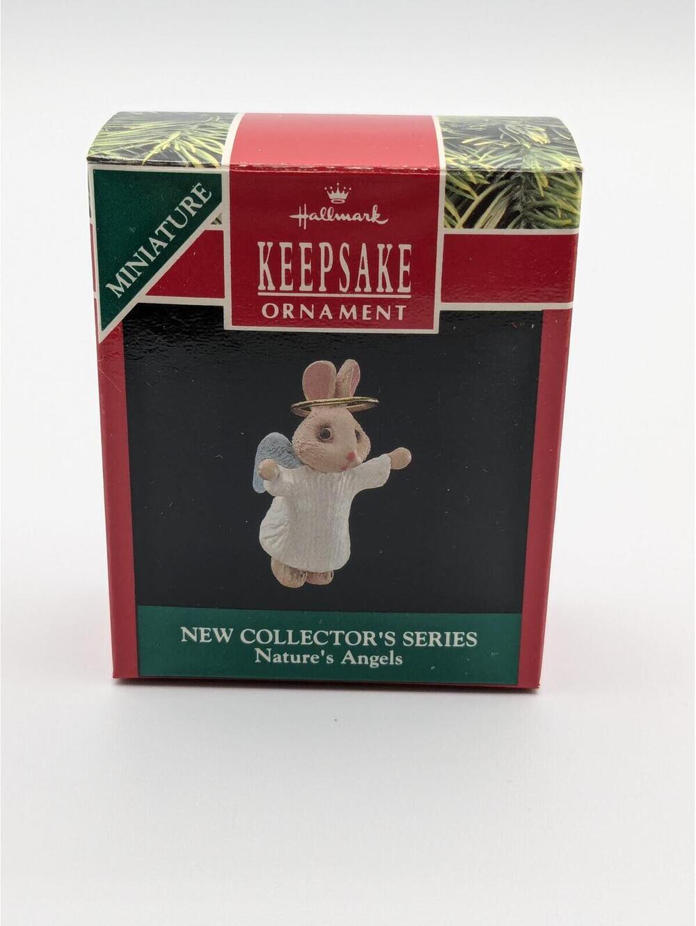 Hallmark Keepsake Nature's Angels Miniature Ornament 1990, 1st in Series, New